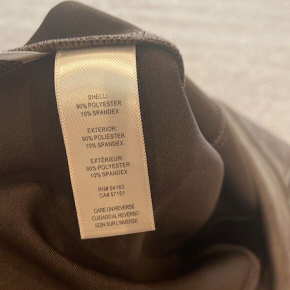 Calvin Klein Velvet Pleated Suede Style Dress Pants Size Small - Picture 5 of 5